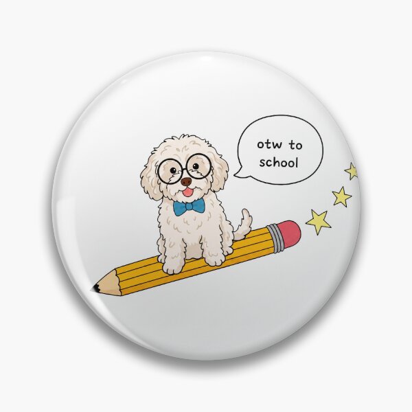 Artikelvorschau, Lustiger Cavapoo-Schulstart-Bleistift für Jungen, Mädchen und Kinder entworfen und verkauft von FurryHavenPH.