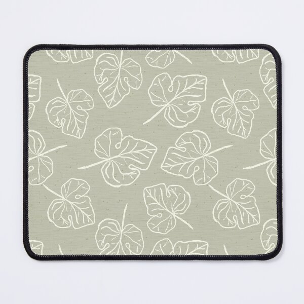 Item preview, Hand drawn outline of leaf with textured background designed and sold by JanetMGraham.