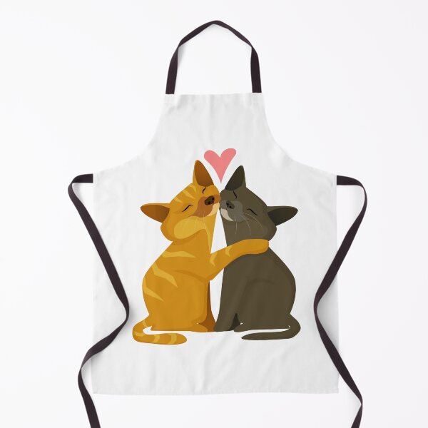 Item preview, Two Cats Cuddling With Pink Heart designed and sold by IN Tales.