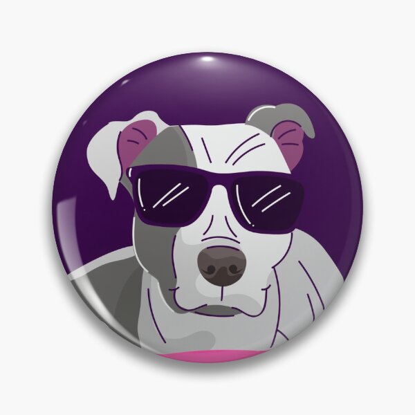 Item preview, Charming Pitbull Sunglasses Cute Cool Dog Quote designed and sold by DERA RAY.