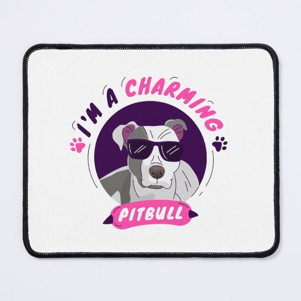 Item preview, Charming Pitbull Sunglasses Cute Cool Dog Quote designed and sold by DERA RAY.