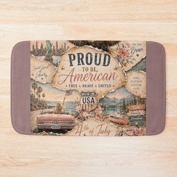 Item preview, Proud To Be American – Independence Day Edition designed and sold by LuluLeb.