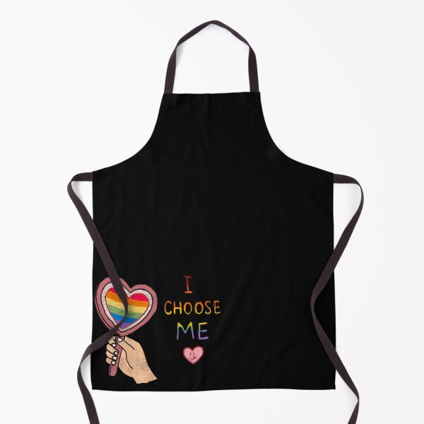 Item preview, I Choose Me – Self Love Pride Illustration | Rainbow Heart Mirror LGBTQ Art designed and sold by thesalynn.