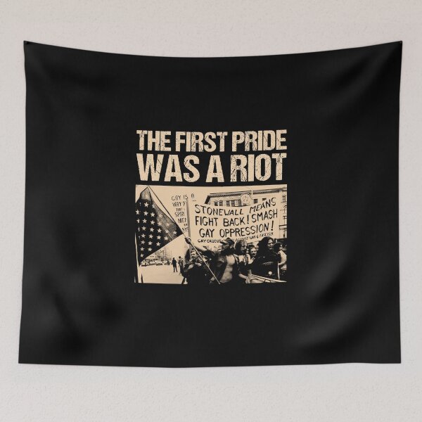 Item preview, Vintage Pride Riot T-Shirt LGBTQ+ History - Stonewall designed and sold by iqenadak.