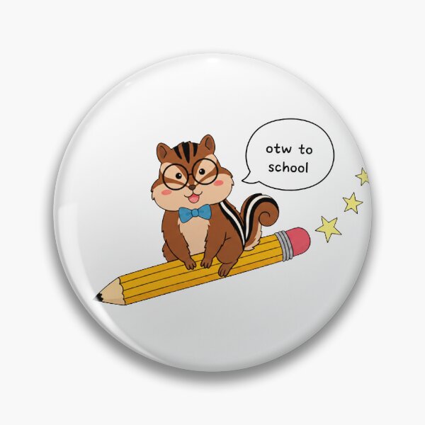 Item preview, Funny Chipmunk Back To School Pencil Boys Girls Kids designed and sold by FurryHavenPH.