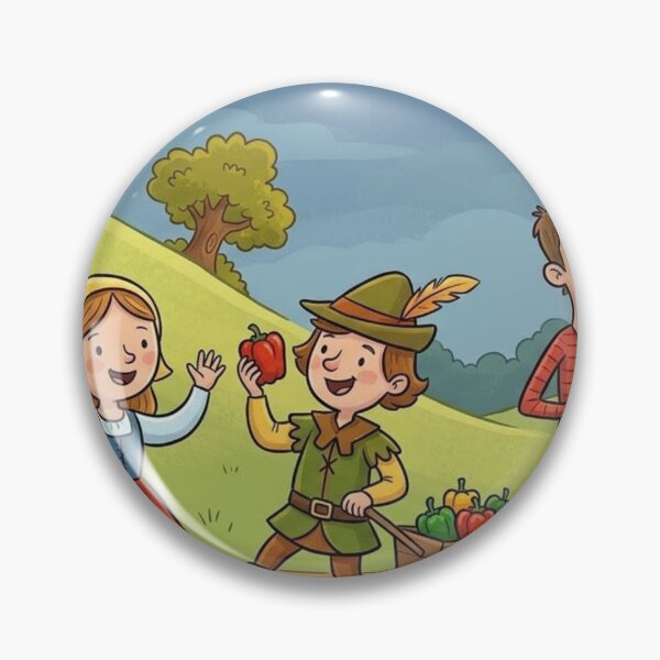 Item preview, Nursery Rhyme Characters: Open Meadow Castle Nature Scenery designed and sold by Uniqueartai.