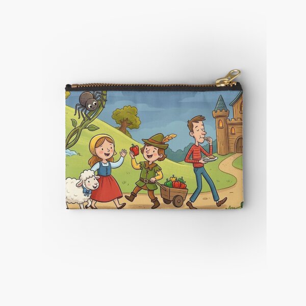 Item preview, Nursery Rhyme Characters: Open Meadow Castle Nature Scenery designed and sold by Uniqueartai.