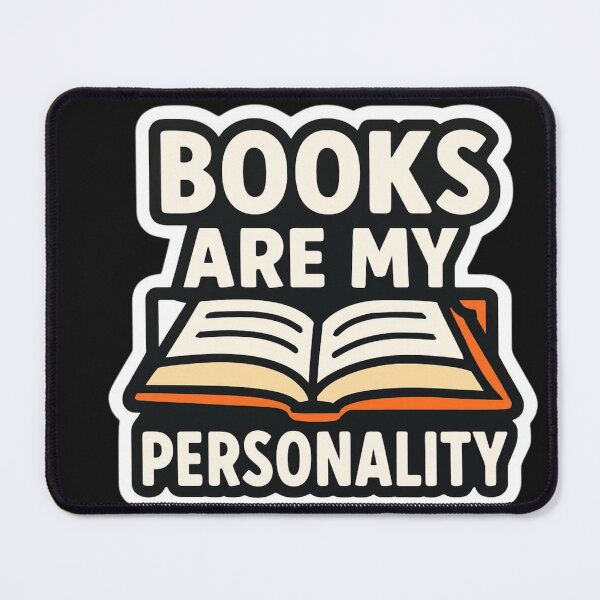 Item preview, Books Are My Personality designed and sold by ELdante.