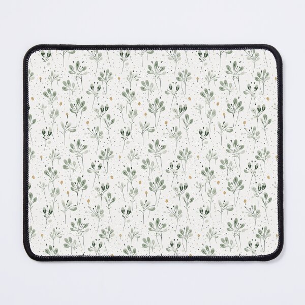 Item preview, Emerald Boho Botanical Floral Pattern designed and sold by PetalandPixal.
