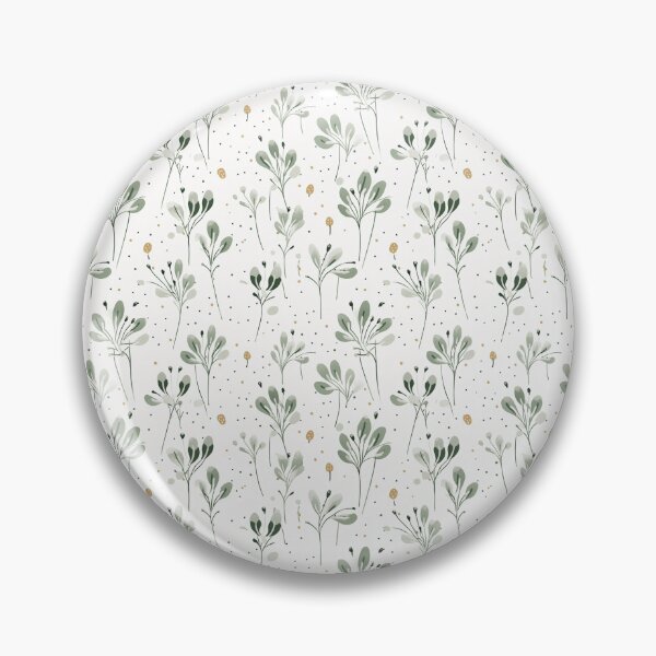 Item preview, Emerald Boho Botanical Floral Pattern designed and sold by PetalandPixal.
