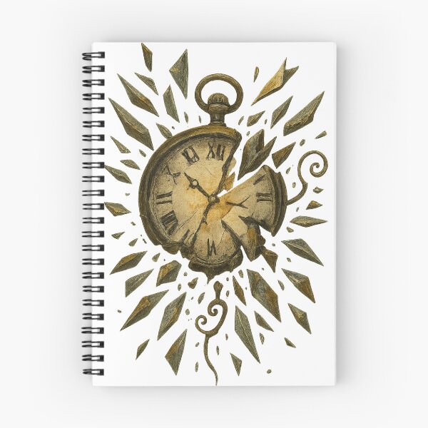 Item preview, Shattered Time Pocket Watch designed and sold by Velvet-motive.