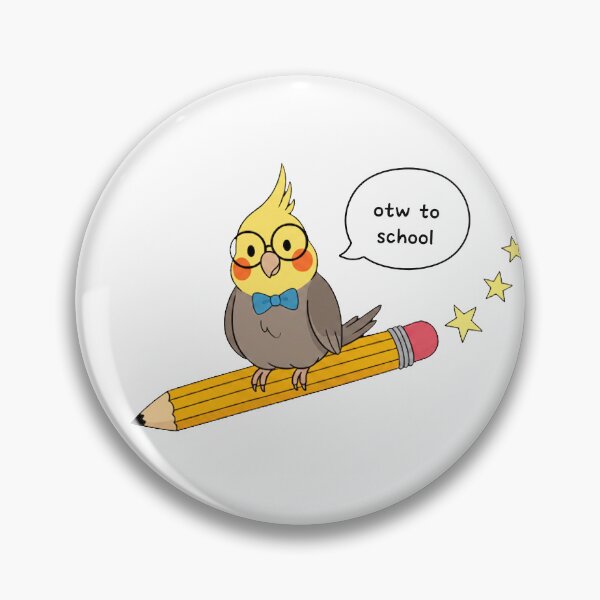 Item preview, Funny Cockatiel Back To School Pencil Boys Girls Kids designed and sold by FurryHavenPH.