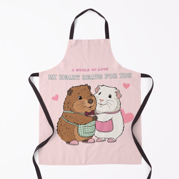 Item preview, Thank You Guinea Pig Hug – My Heart Beats for You | Cute Animal T-Shirt designed and sold by jindezign.