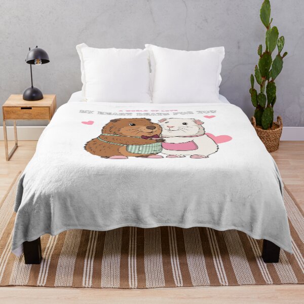 Item preview, Thank You Guinea Pig Hug – My Heart Beats for You | Cute Animal T-Shirt designed and sold by jindezign.
