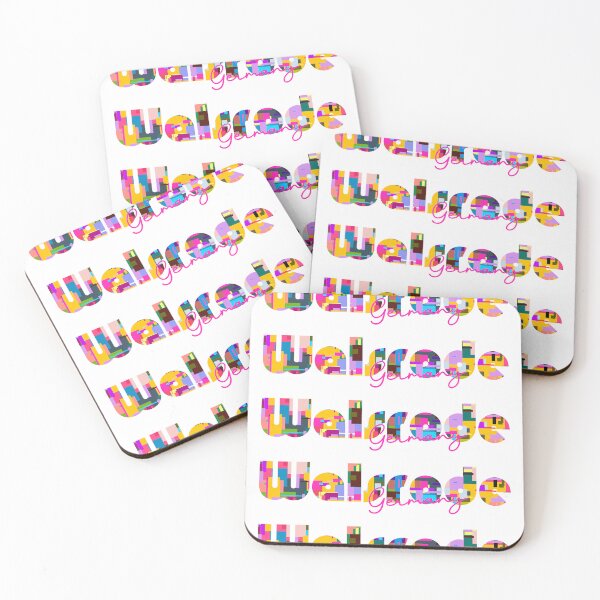 Item preview, Walsrode, Germany, Vibrant Abstract City Typography Art designed and sold by Wanderful-roads.