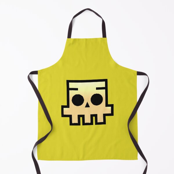 Item preview, Minimalist 8-bit Golden Pixel Skull Aesthetic designed and sold by AstronautMerch.