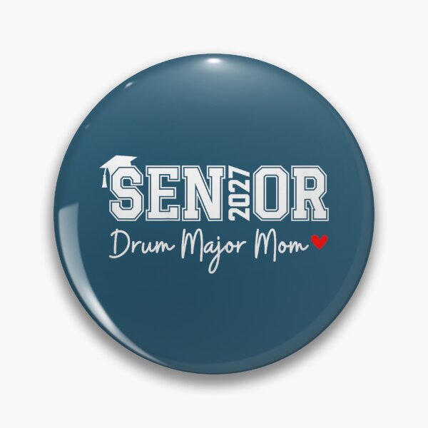 Item preview, Senior 2027 Drum Major Mom 2027 Marching Band Graduation designed and sold by MichelLoveHaris.