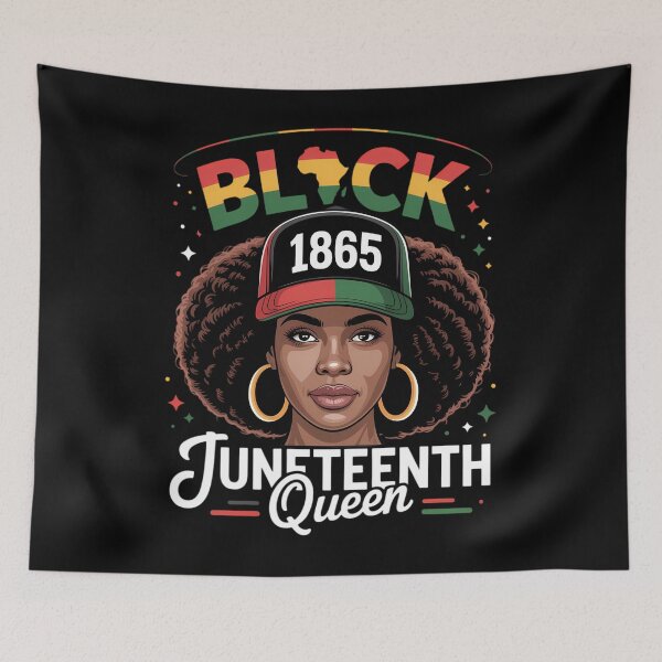 Item preview, 1865 Juneteenth Black Queen Women Men Juneteenth Freedom designed and sold by sailorjessiArt.