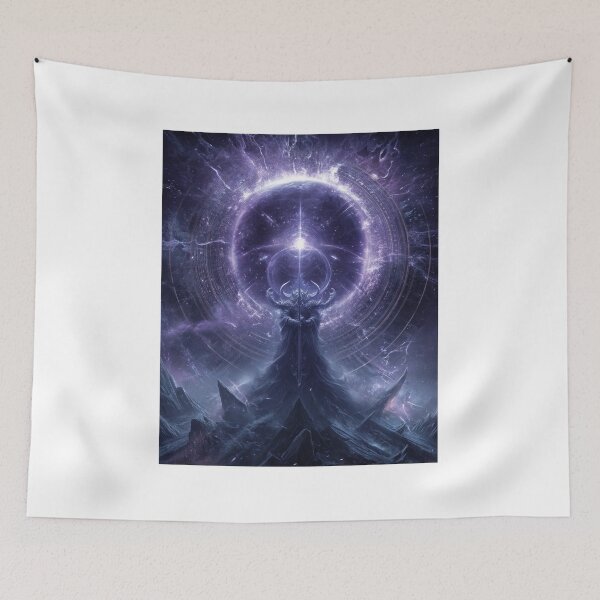 Item preview, Musics Omega Point of Existence — Ultimate Ludicrous Cosmic Art Print designed and sold by CosmicRockArt.