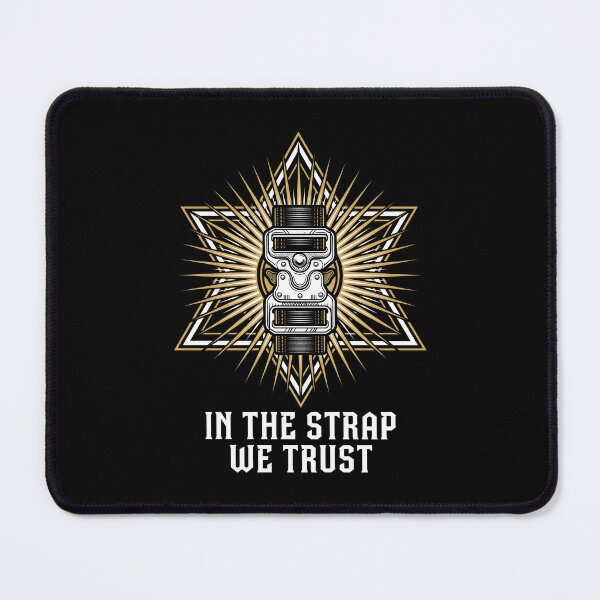 Item preview, In The Strap We Trust Cobra Buckle Emblem designed and sold by SplashTastic.