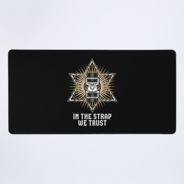 Item preview, In The Strap We Trust Cobra Buckle Emblem designed and sold by SplashTastic.