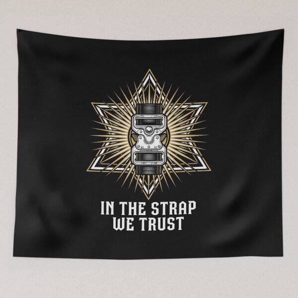 Item preview, In The Strap We Trust Cobra Buckle Emblem designed and sold by SplashTastic.