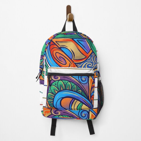 Item preview, Explore Create Be - Vibrant Abstract Line Art designed and sold by SubhAksara.