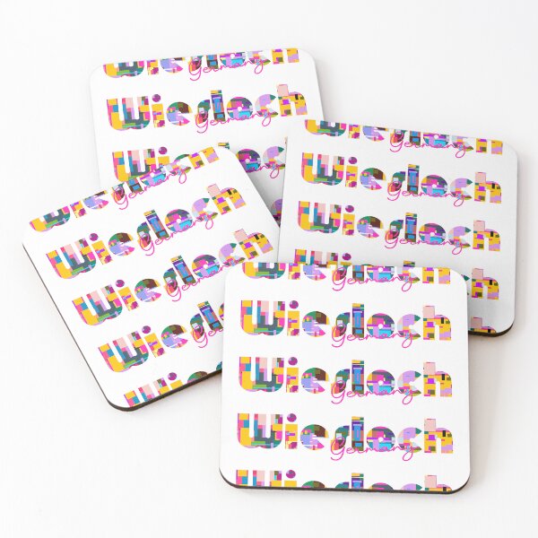 Item preview, Wiesloch, Germany, Vibrant Abstract City Typography Art designed and sold by Wanderful-roads.