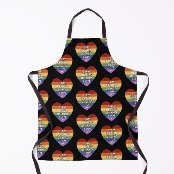 Item preview, I Am Proud Of Who I Am Vintage Rainbow Heart Pride designed and sold by thesalynn.