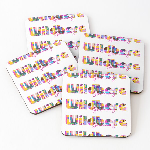 Item preview, Wildberg, Germany, Vibrant Abstract City Typography Art designed and sold by Wanderful-roads.