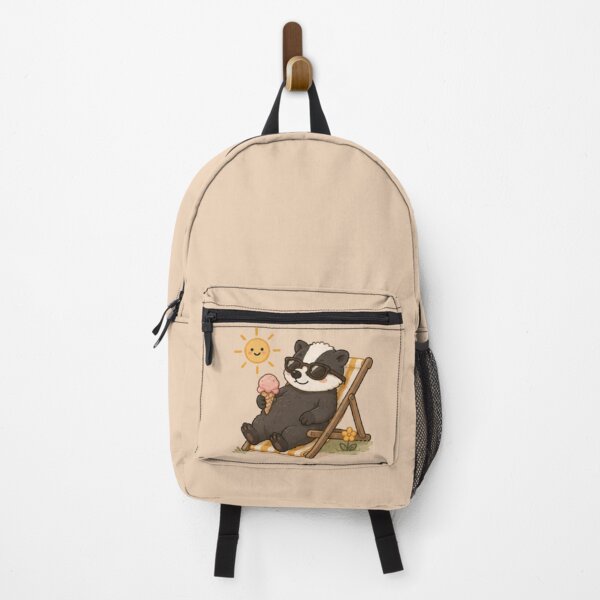 Item preview, Cute Summertime Badger designed and sold by MellowMunchkins.
