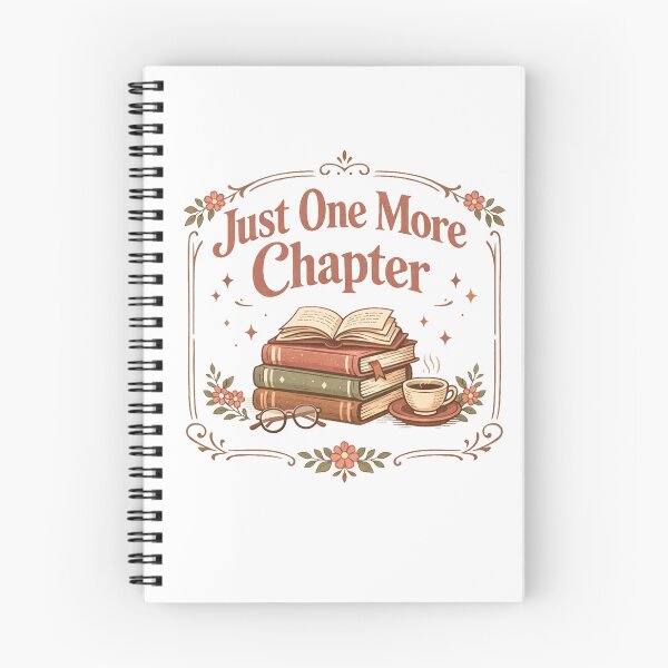 Item preview, Just One More Chapter Cozy Book Lover designed and sold by VibeHubStudio.