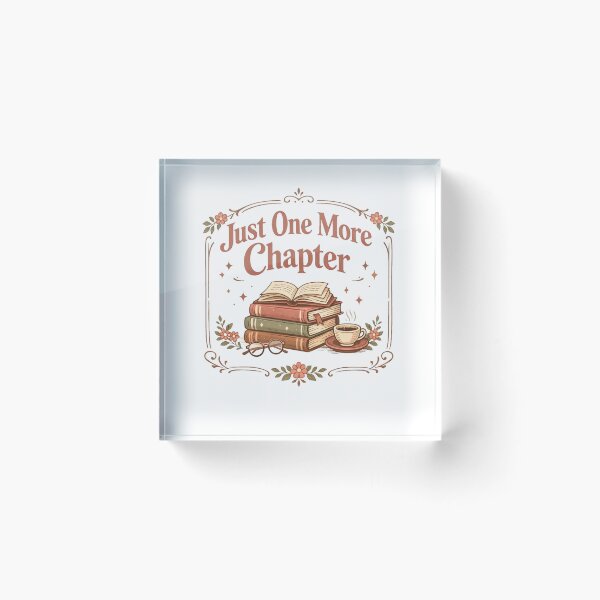 Item preview, Just One More Chapter Cozy Book Lover designed and sold by VibeHubStudio.