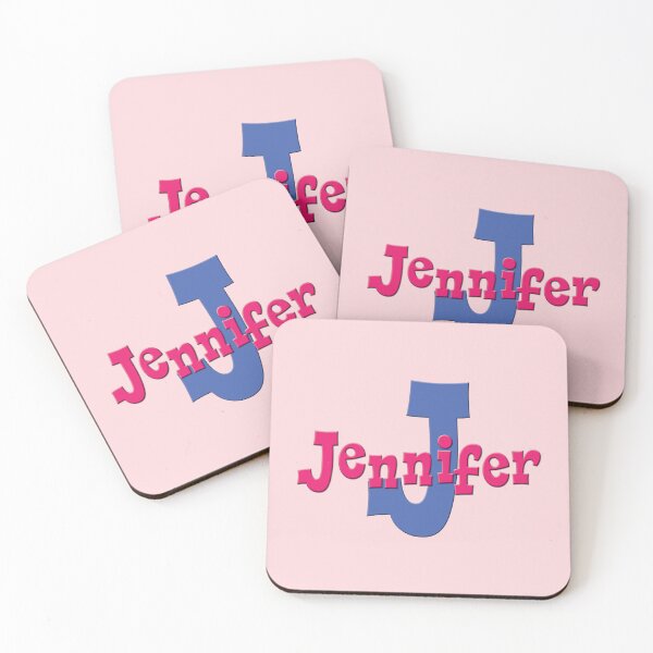 Item preview, J is for Jennifer, Girl's/Woman's Name and Initial  designed and sold by CharlottePlaceArt.