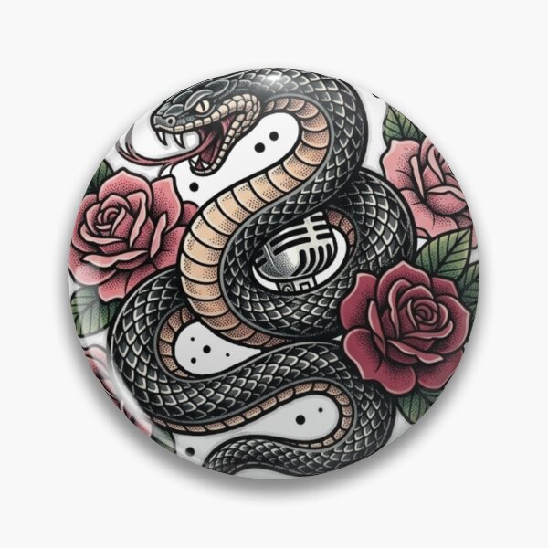 Item preview, Snake with Roses Speak Your Truth designed and sold by Ahmedsyde.