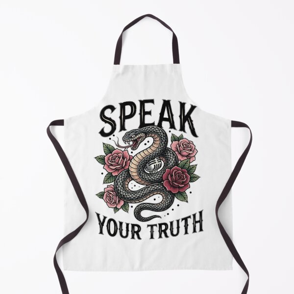 Item preview, Snake with Roses Speak Your Truth designed and sold by Ahmedsyde.