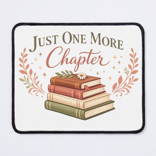 Item preview, Just One More Chapter Cozy Book Lover designed and sold by VibeHubStudio.