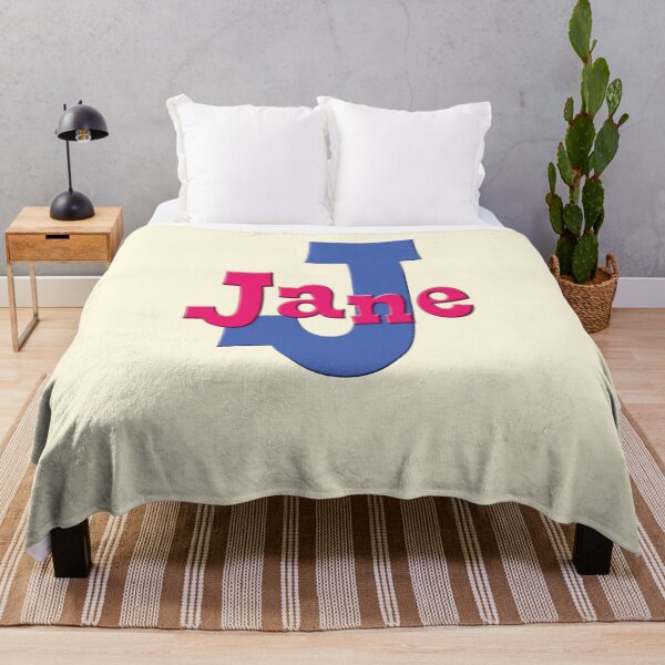 Item preview, J is for Jane, Girl's/Woman's Name and Initial designed and sold by CharlottePlaceArt.