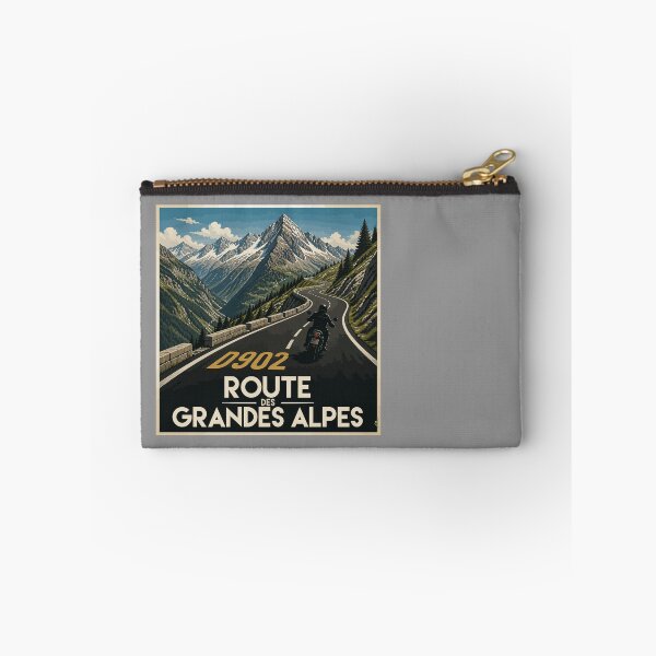 Item preview, Route des Grandes Alpes France Sticker T-Shirt 04 designed and sold by OuterShellUK.