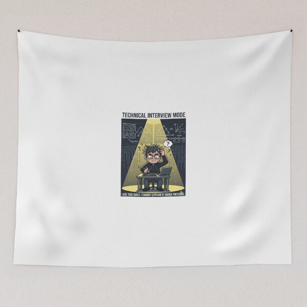 Item preview, Technical Interview Mode designed and sold by IntrovertEngineer11.