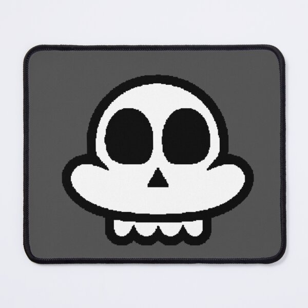 Item preview, Cartoon Kawaii White Minimalist Skull Funny designed and sold by AstronautMerch.