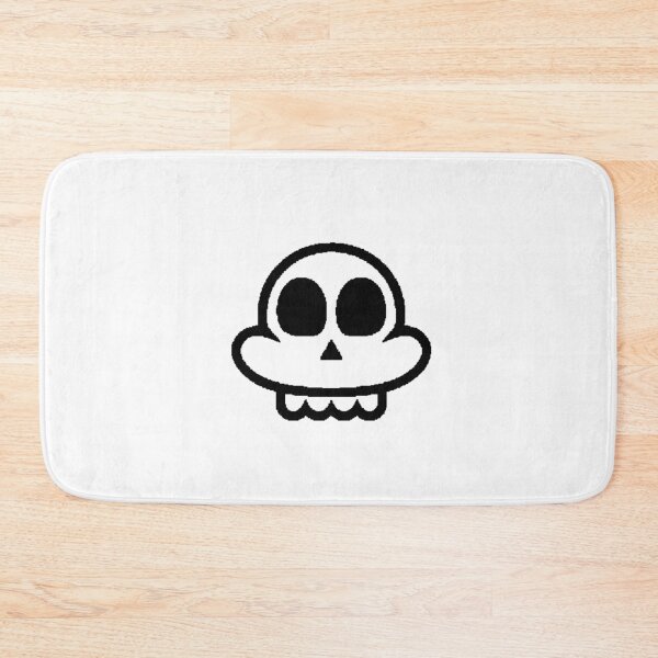 Item preview, Cartoon Kawaii White Minimalist Skull Funny designed and sold by AstronautMerch.