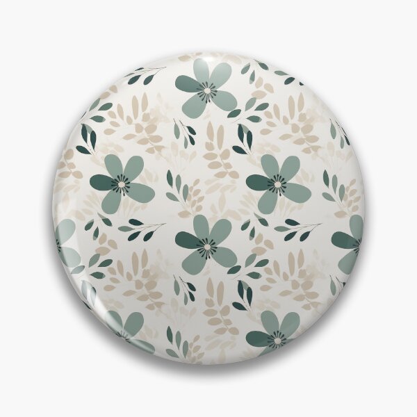 Item preview, Earthy Neutral Boho Floral Pattern designed and sold by PetalandPixal.