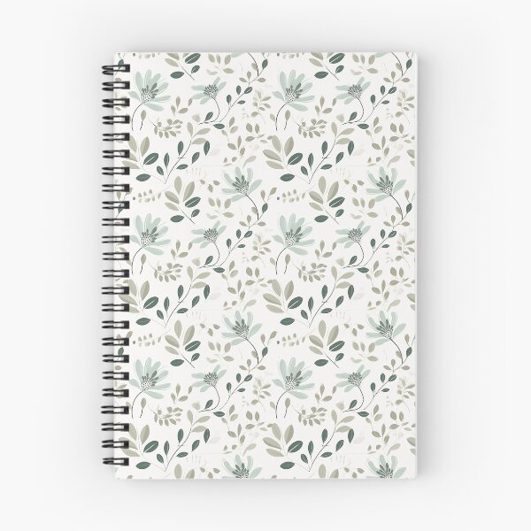 Item preview, Modern Silver Green Boho Floral designed and sold by PetalandPixal.
