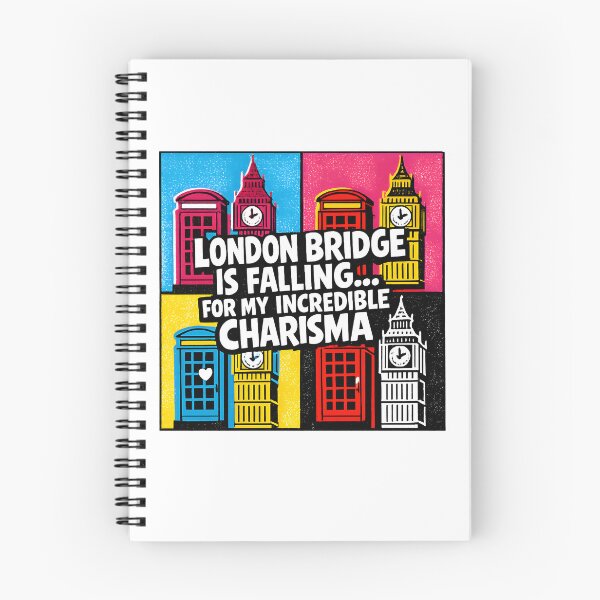 Item preview, London Bridge Is Falling For My Charisma designed and sold by KungPowUnicorn.