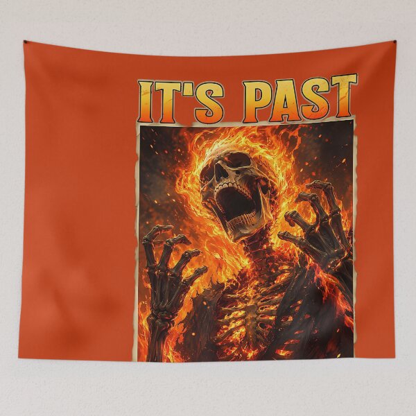 Item preview, Its Past My Bedtime Ironic Skeleton Tired Adult Sleepy Mood designed and sold by MacosLucia.