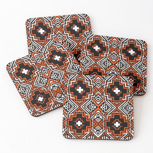 Item preview, Native American Geometric Cross Pattern designed and sold by SplashTastic.