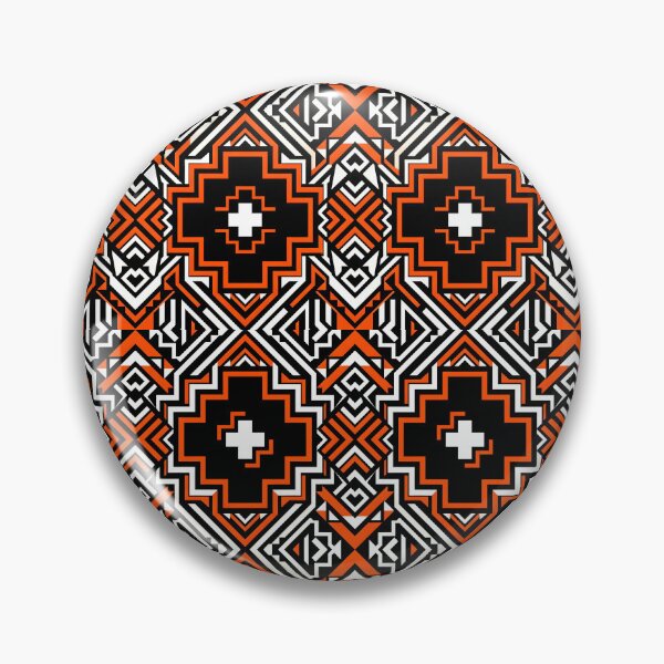 Item preview, Native American Geometric Cross Pattern designed and sold by SplashTastic.