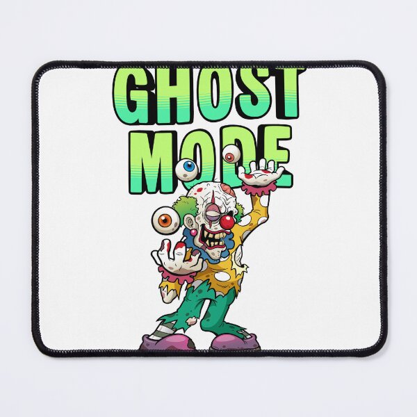 Item preview, Ghost Mode Creepy Zombie Clown T-Shirt designed and sold by GraphixByHub.