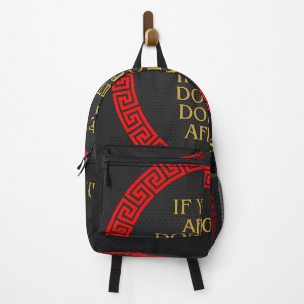 Item preview, Chinggis Khaan Quote — Fear Nothing designed and sold by NomadPrints26.